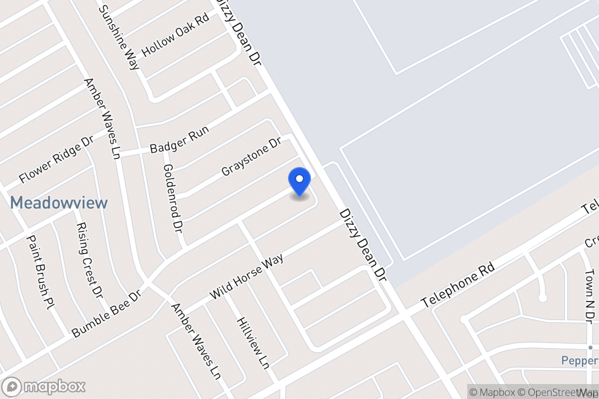 Map of 1008 Bumble Bee Dr