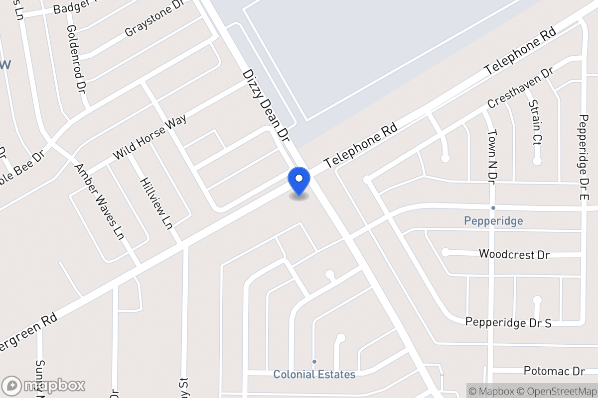Map of 904 Wintergreen Rd