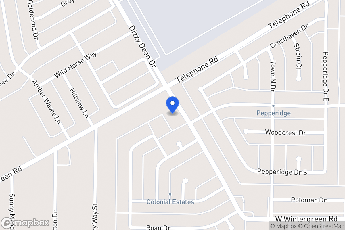Map of 878 Wintergreen Rd