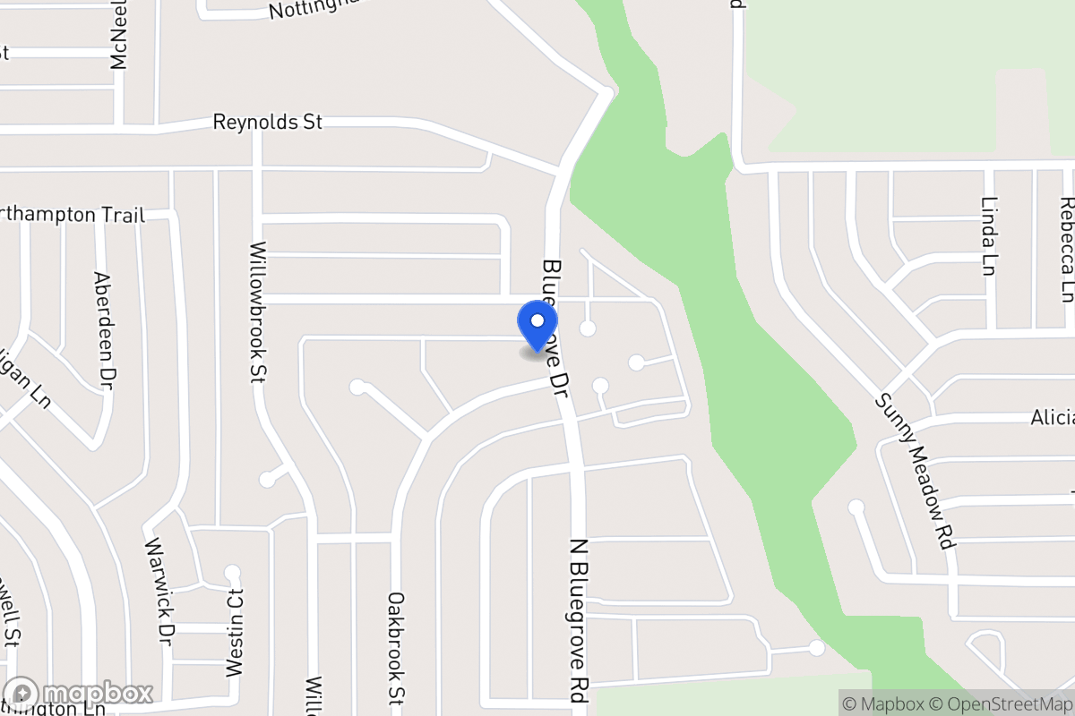 Map of 1559 Oakbrook St