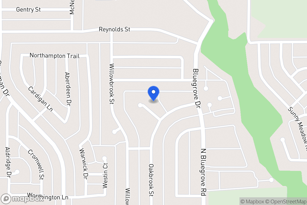 Map of 1510 Oakbrook Ct
