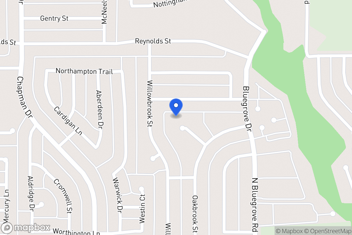 Map of 1522 Oakbrook Ct