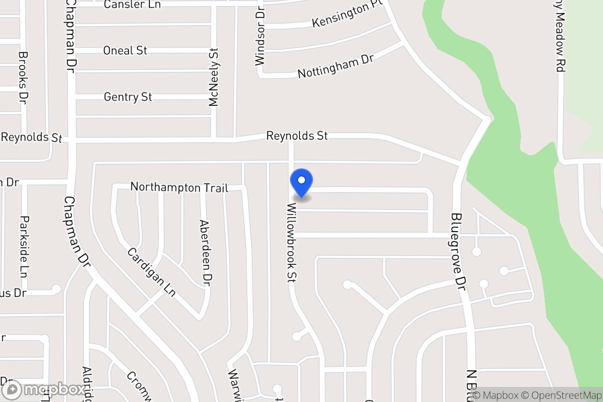 Map of 1534 Clearbrook St
