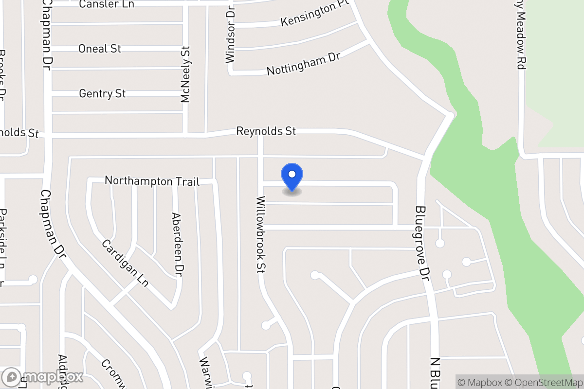 Map of 1526 Clearbrook St