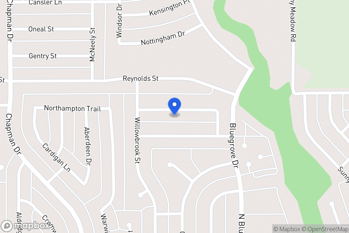 Map of 1514 Clearbrook St