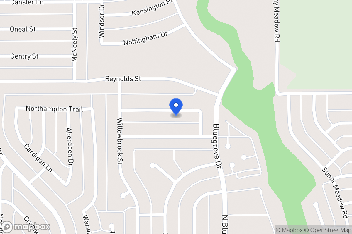 Map of 1502 Clearbrook St