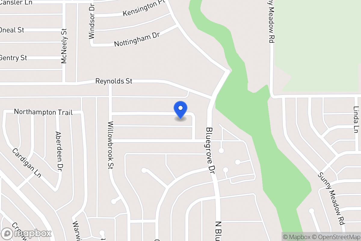 Map of 1426 Clearbrook St