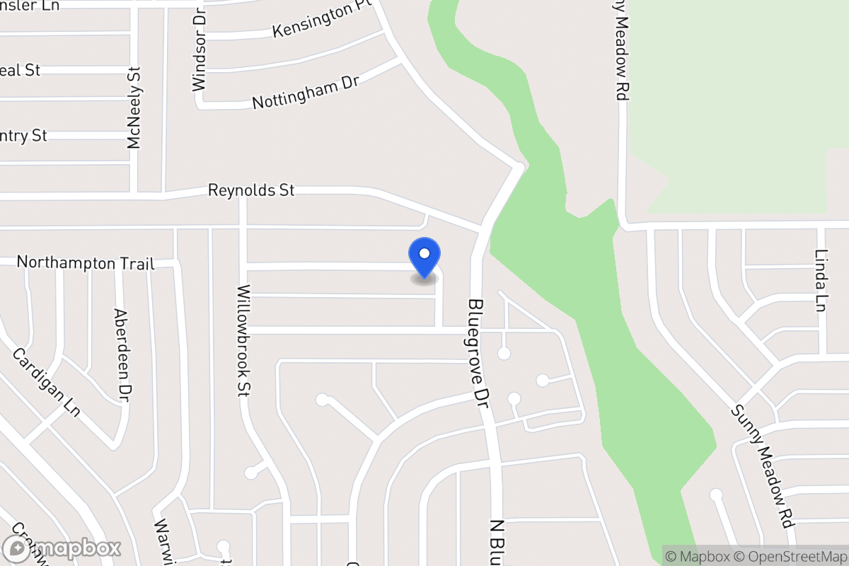 Map of 1422 Clearbrook St