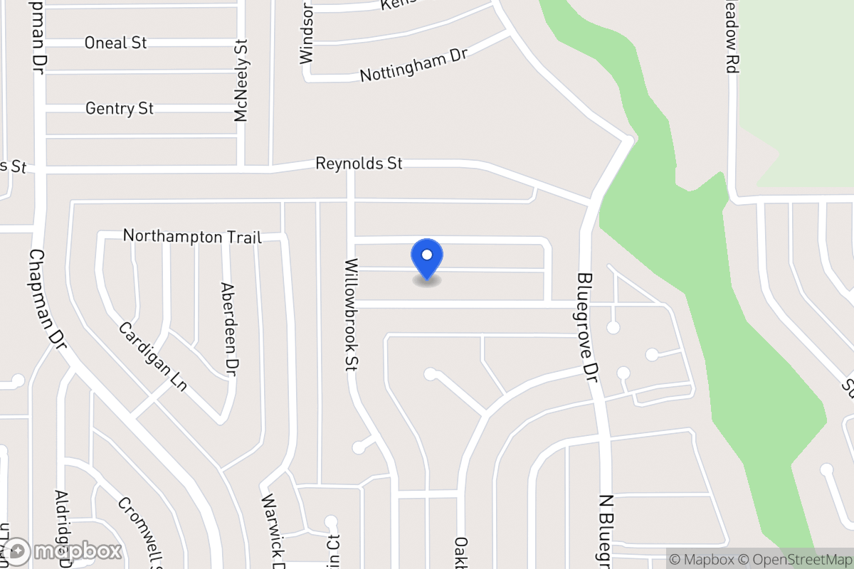 Map of 1519 Rockbrook St