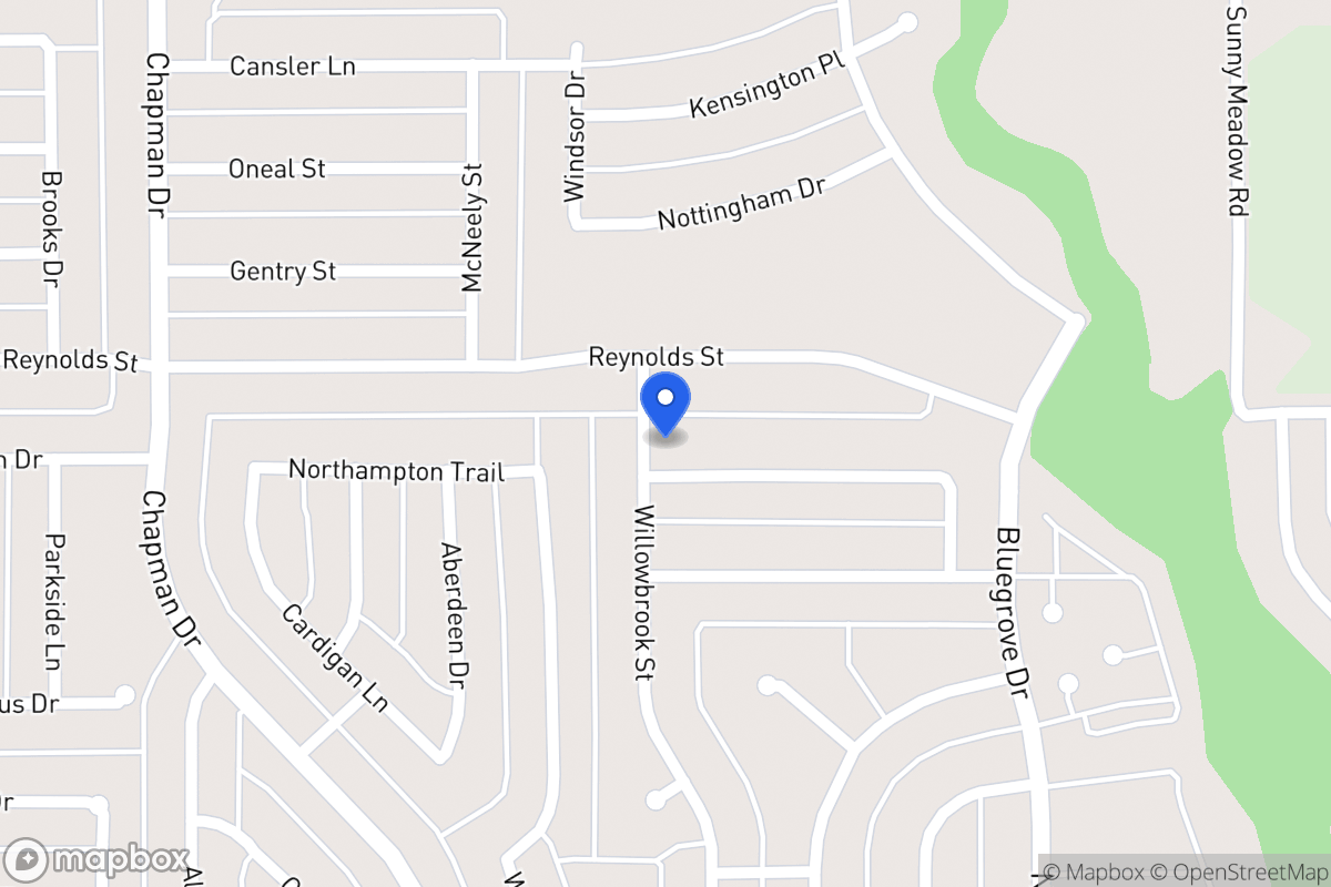 Map of 1535 Clearbrook St
