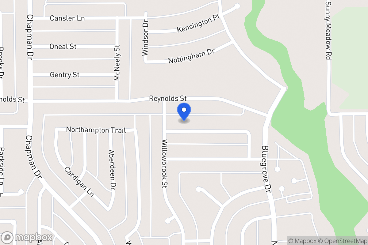 Map of 1527 Clearbrook St