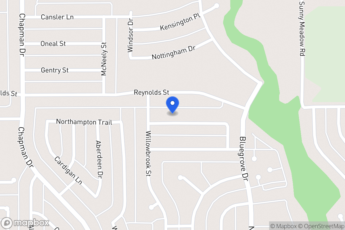 Map of 1523 Clearbrook St