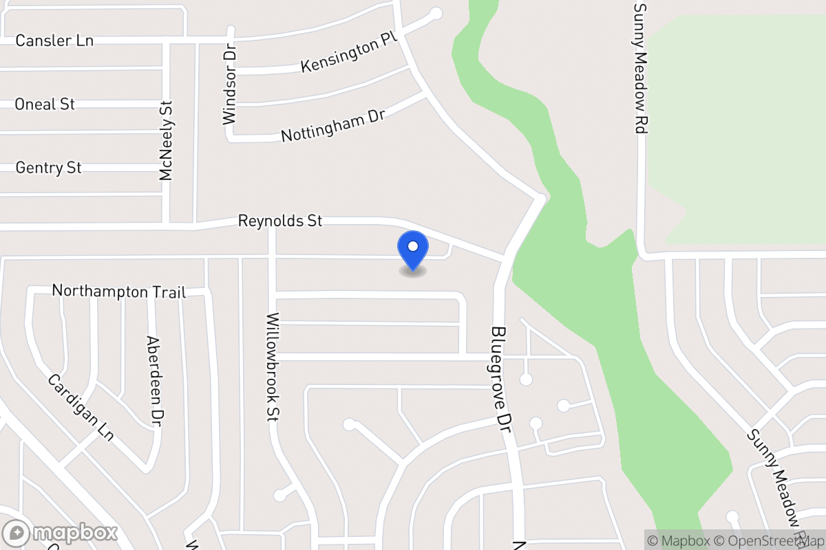 Map of 1431 Clearbrook St