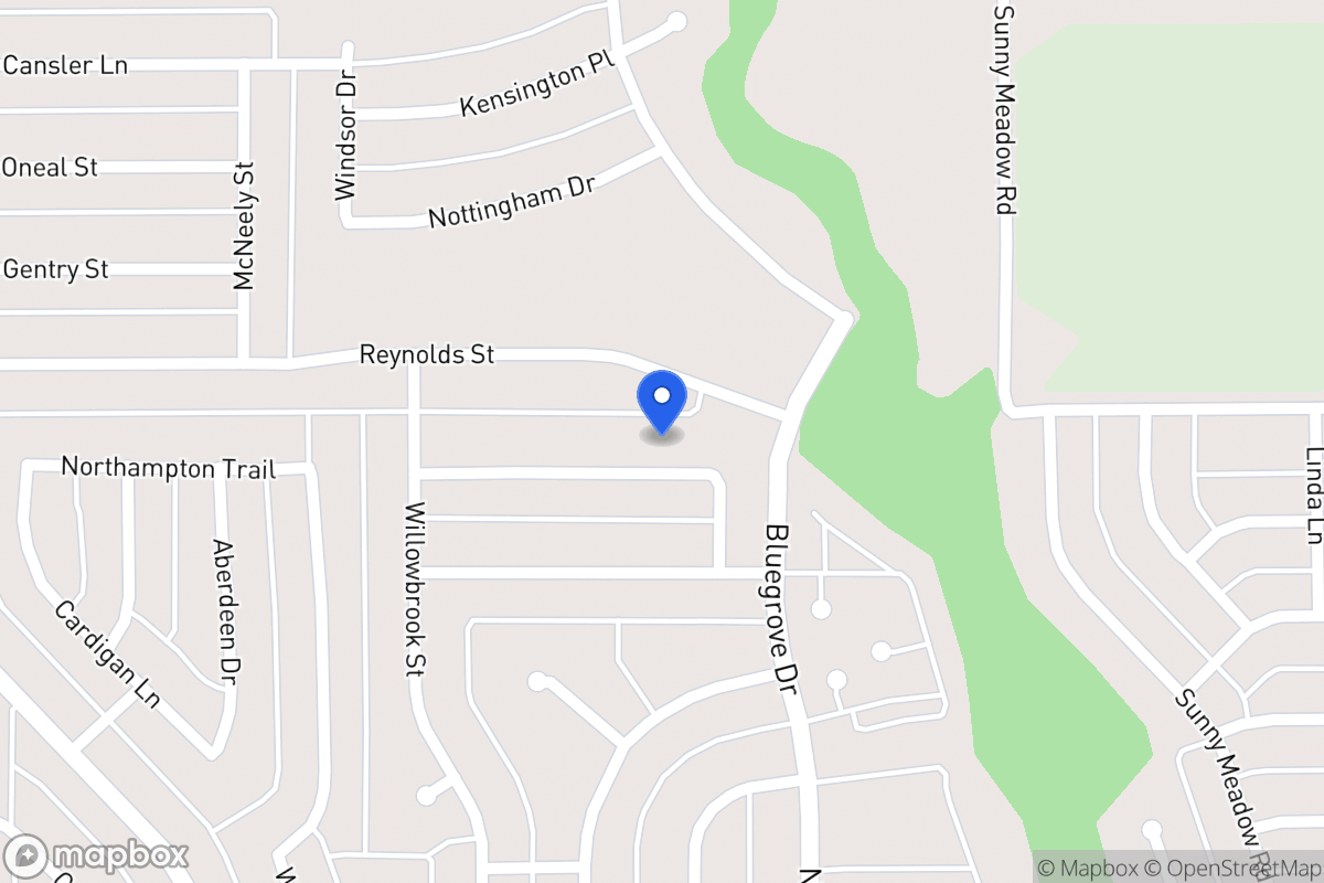 Map of 1427 Clearbrook St