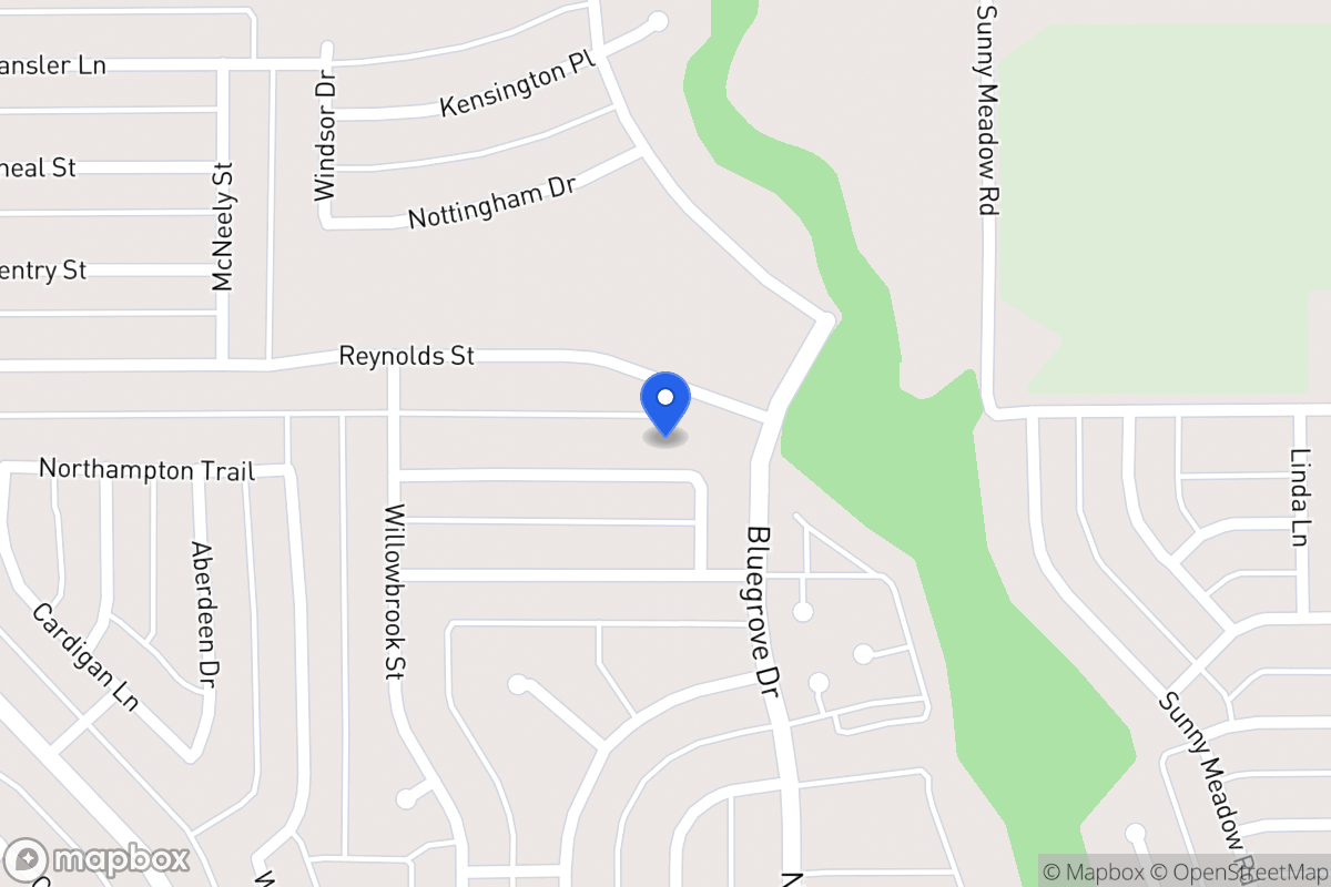 Map of 1423 Clearbrook St