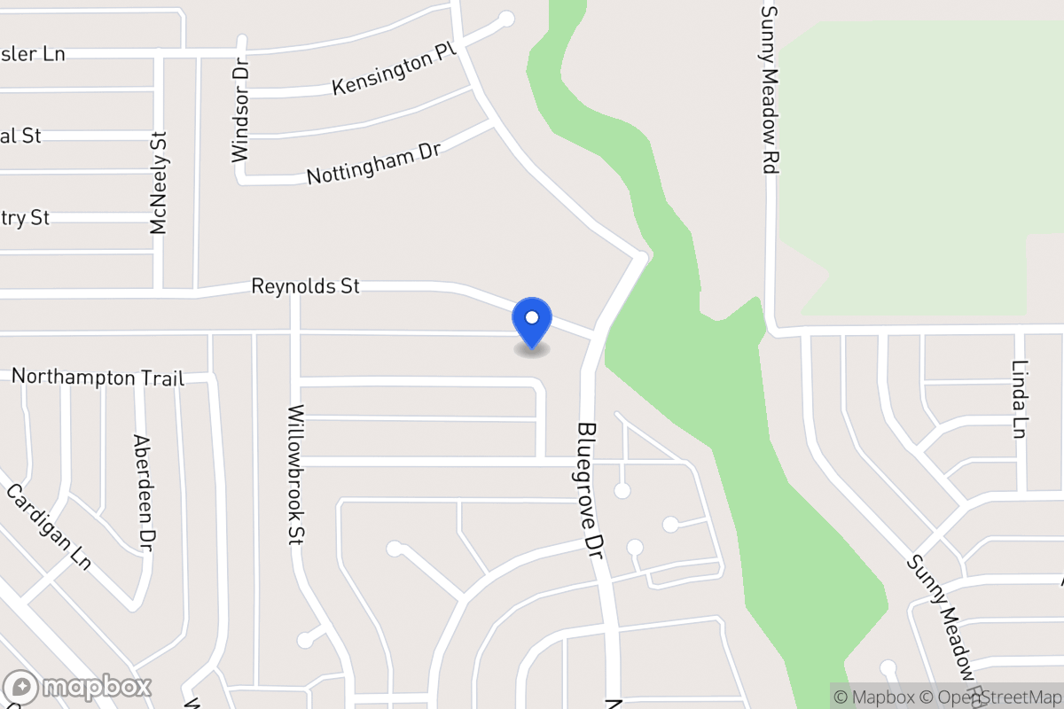 Map of 1419 Clearbrook St