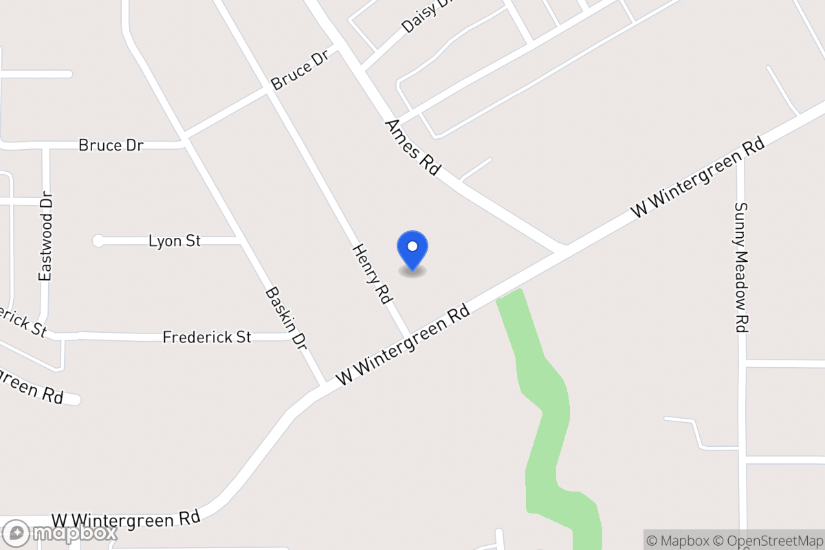 Map of 2714 Henry Rd