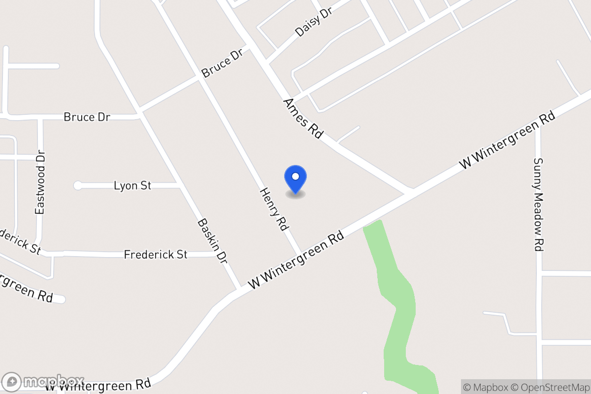 Map of 2728 Henry Rd