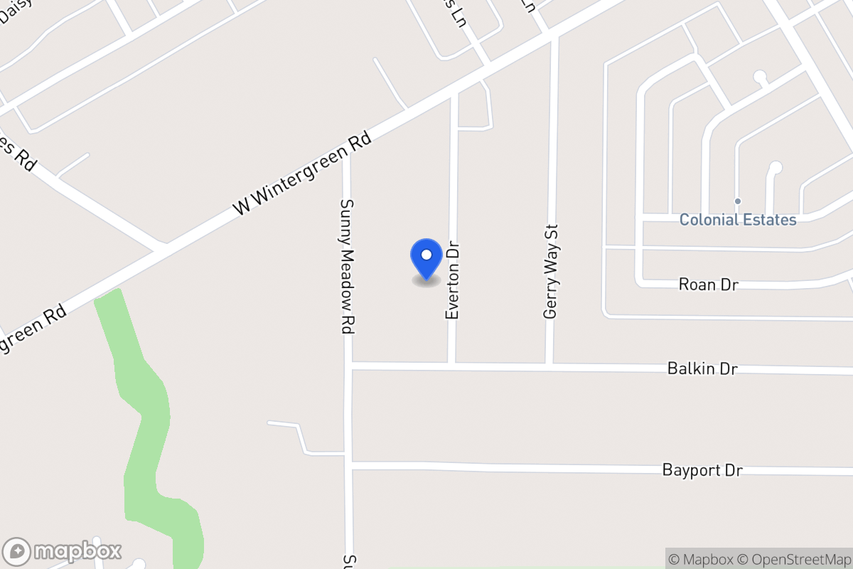 Map of 2527 Everton Dr