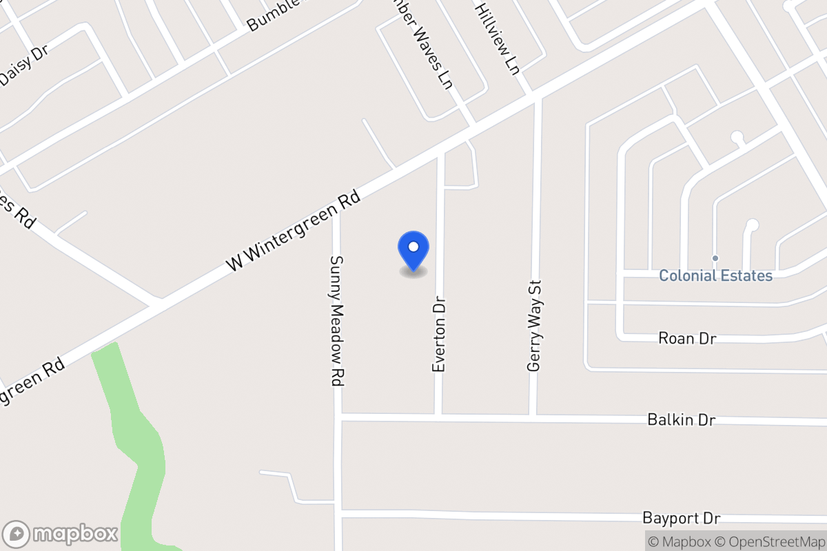 Map of 2551 Everton Dr