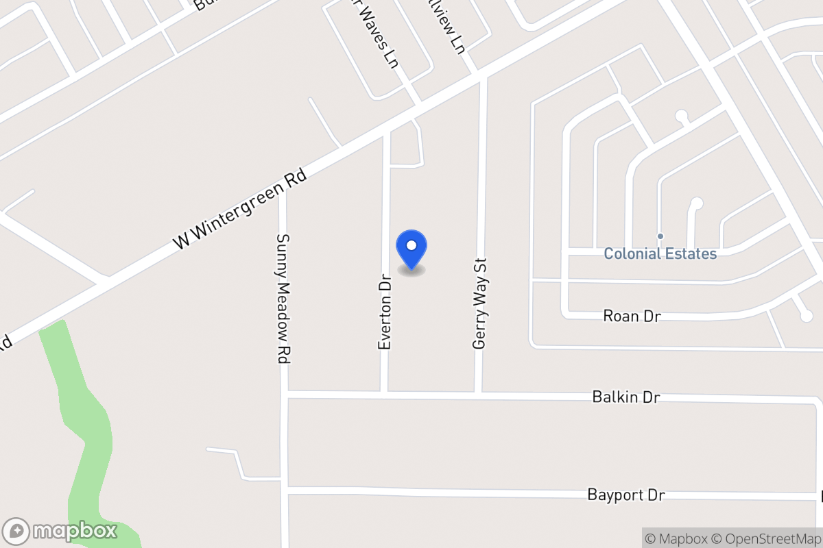 Map of 2546 Everton Dr