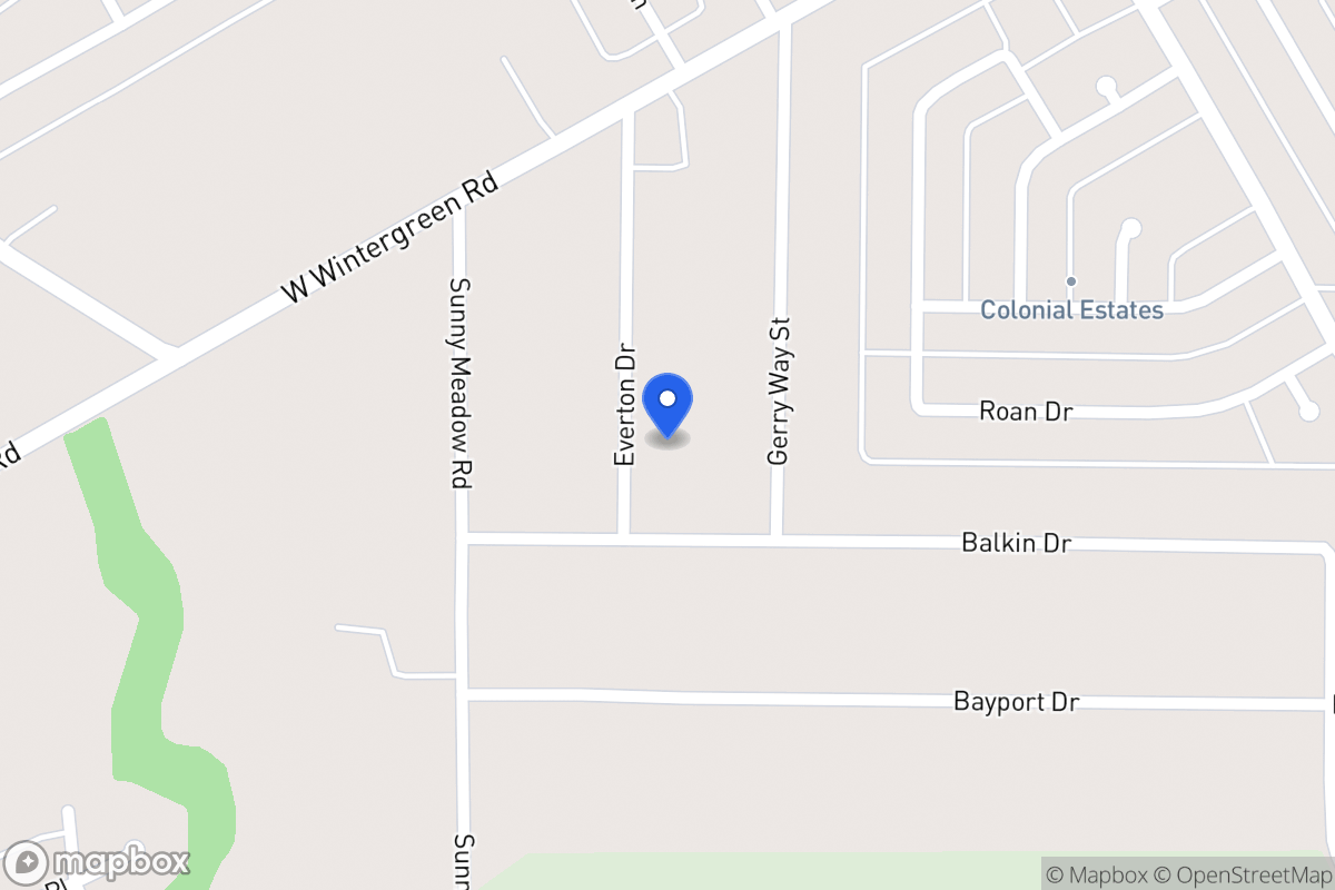 Map of 2520 Everton Dr