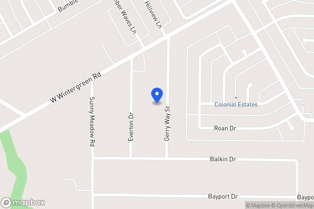 Map of 2551 Gerry Way