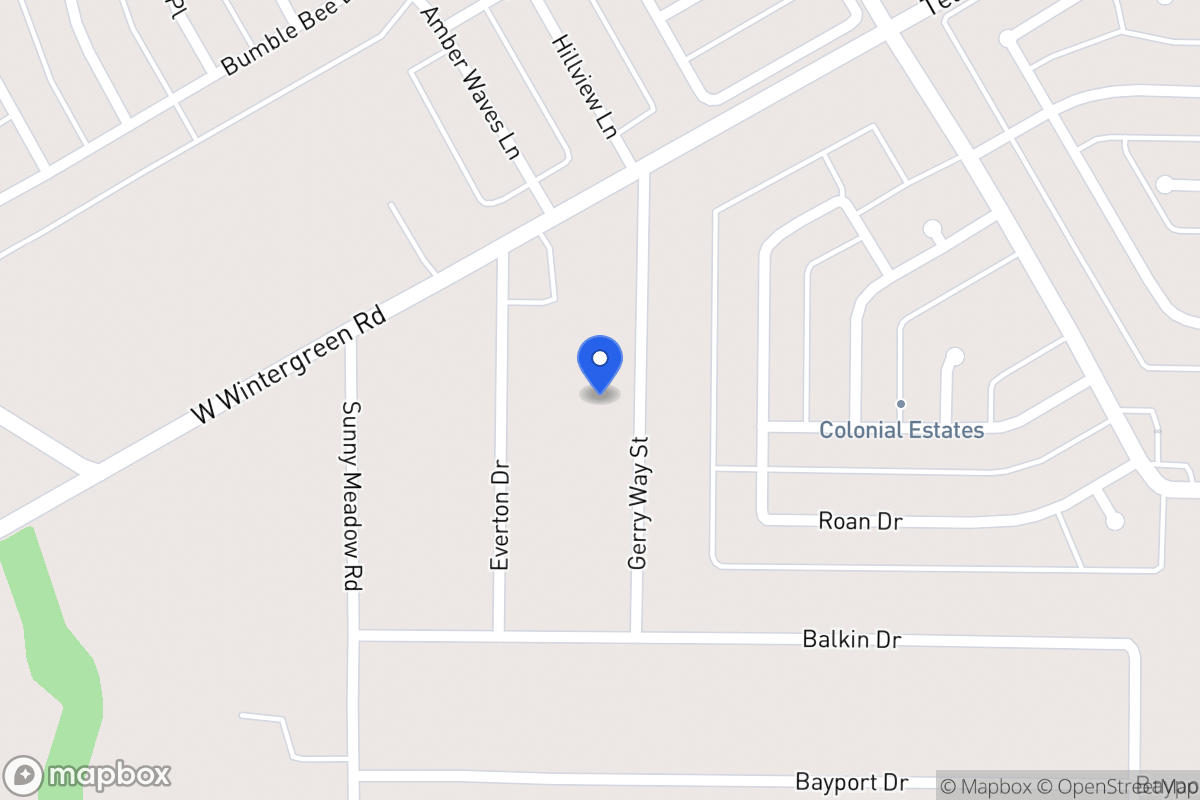 Map of 2611 Gerry Way