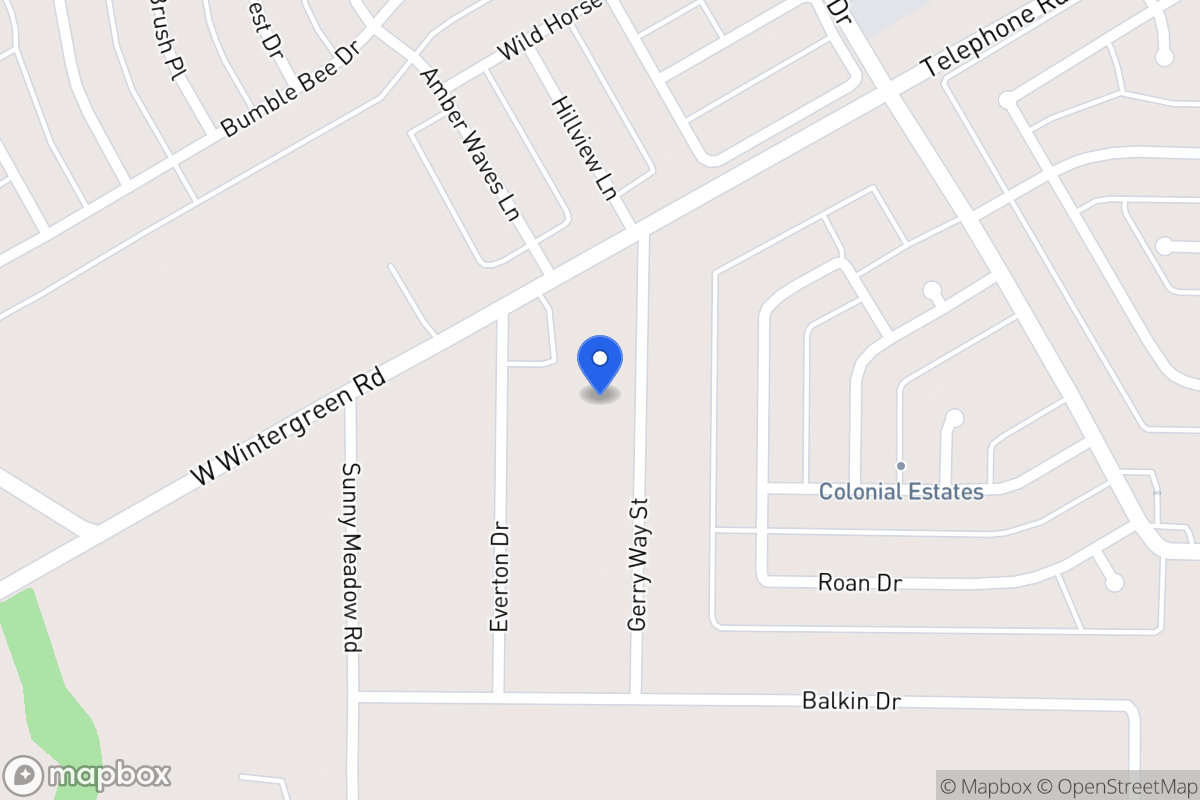 Map of 2623 Gerry Way