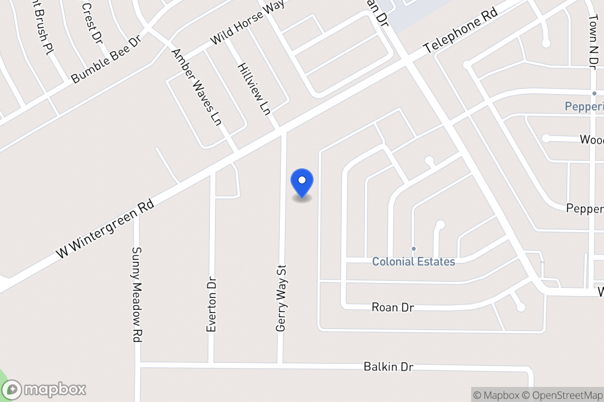 Map of 2650 Gerry Way