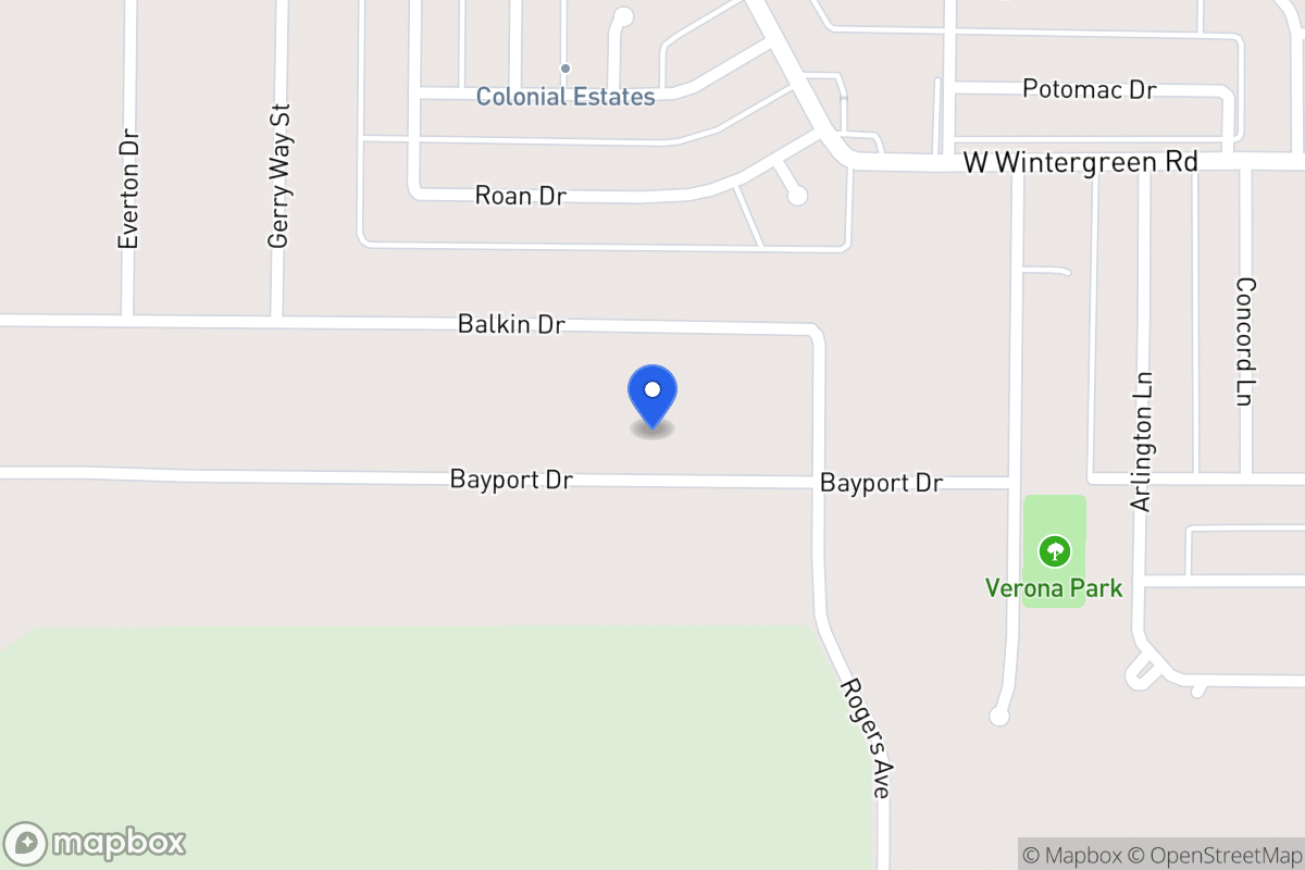 Map of 753 Bayport Dr