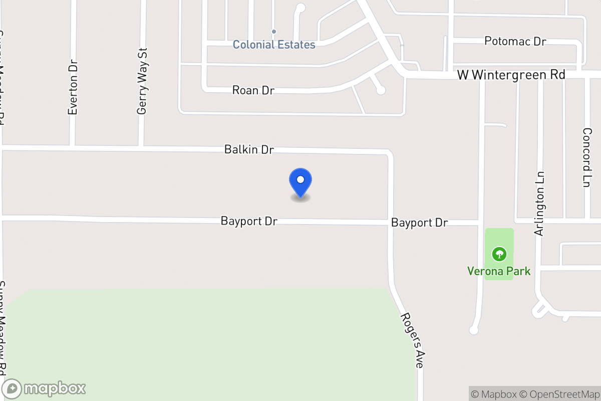 Map of 761 Bayport Dr