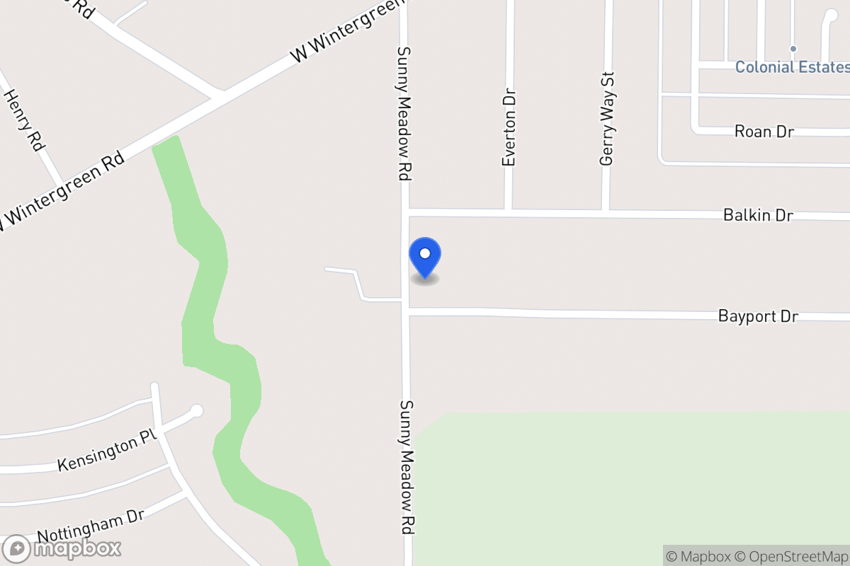 Map of 1127 Bayport Dr
