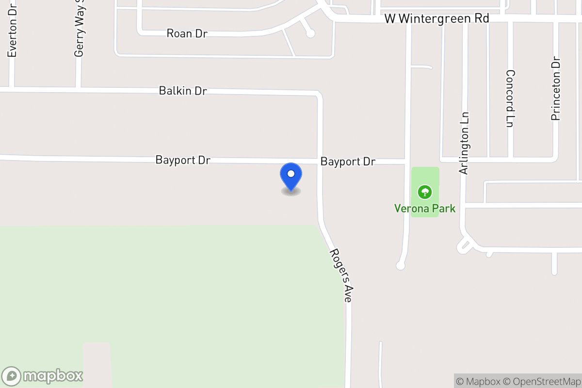 Map of 716 Bayport Dr