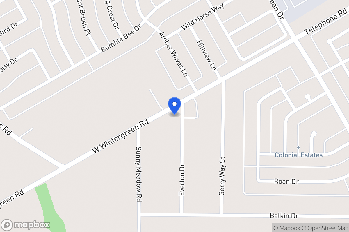 Map of 2615 Everton Rd