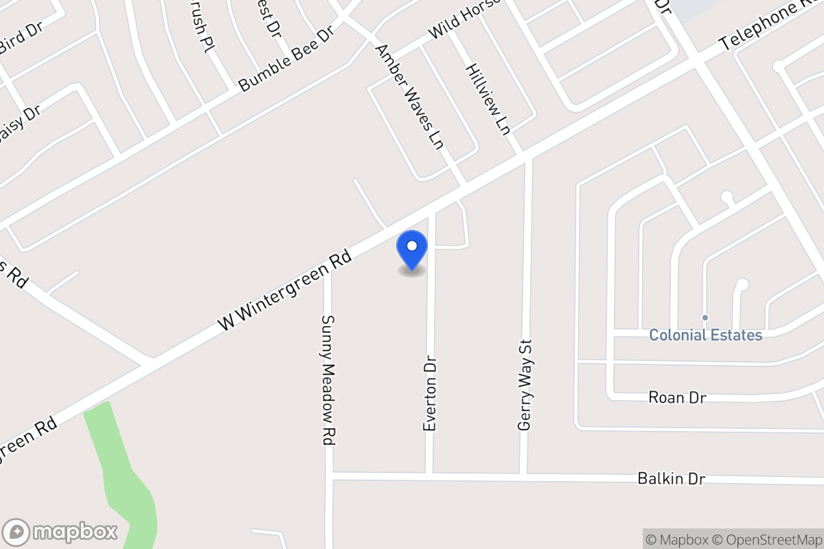 Map of 2605 Everton Rd