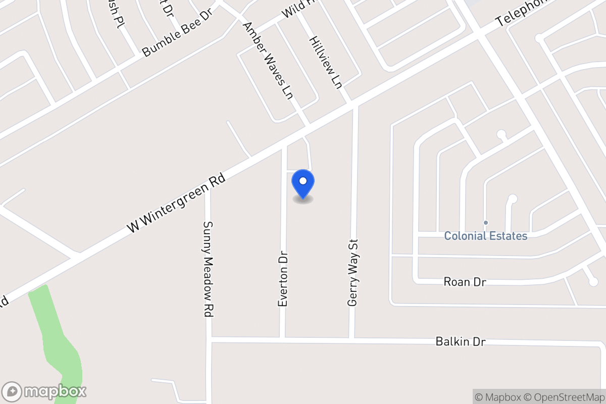 Map of 2604 Everton Dr