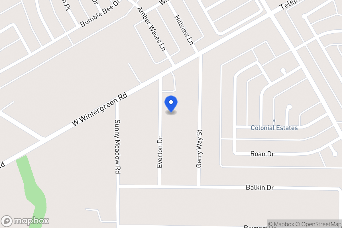 Map of 2600 Everton Dr