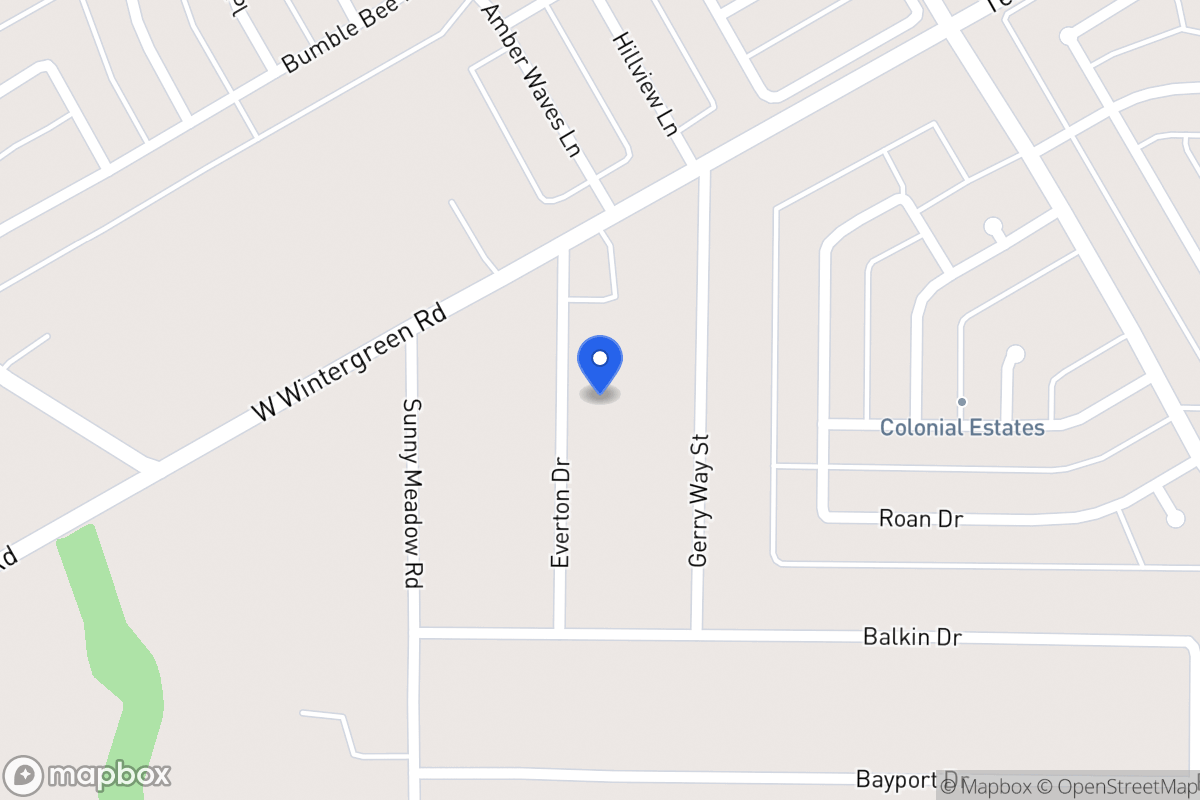Map of 2590 Everton Dr