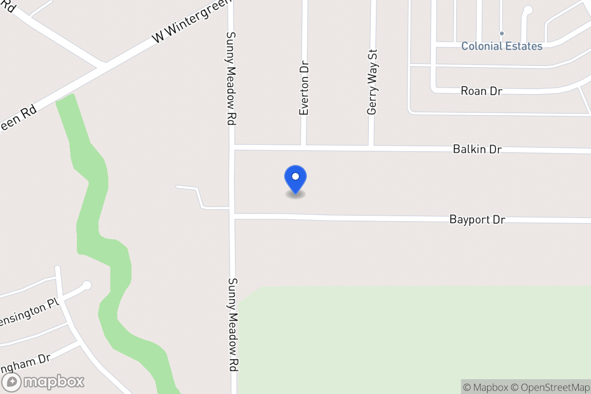 Map of 1065 Bayport Dr