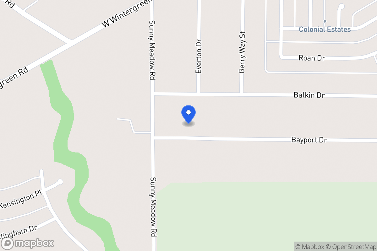 Map of 1103 Bayport Dr