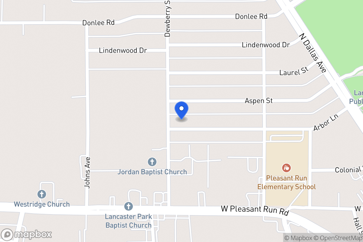 Map of 627 Arbor Ln