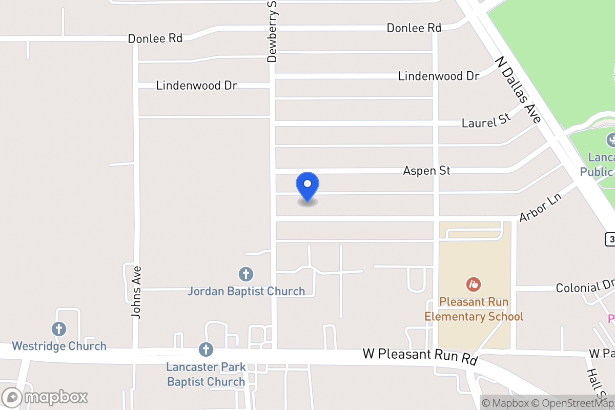 Map of 621 Arbor Ln