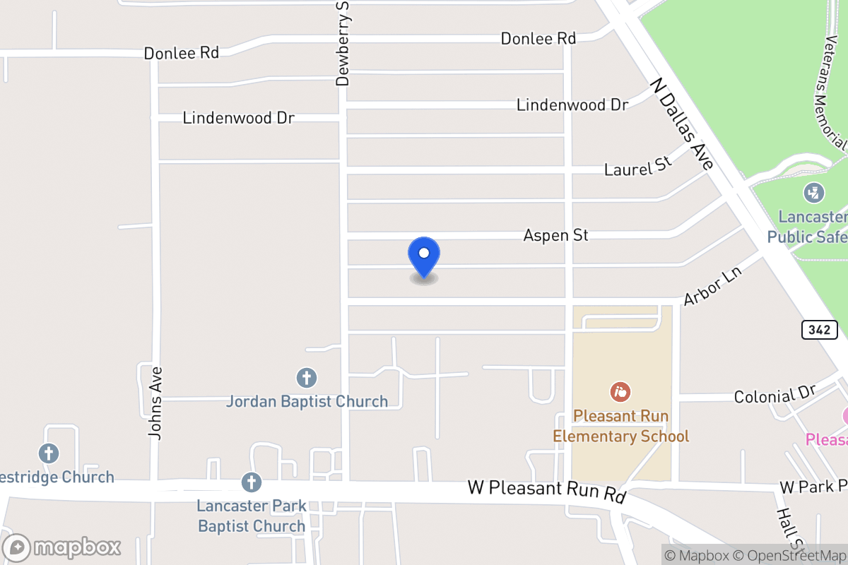 Map of 607 Arbor Ln