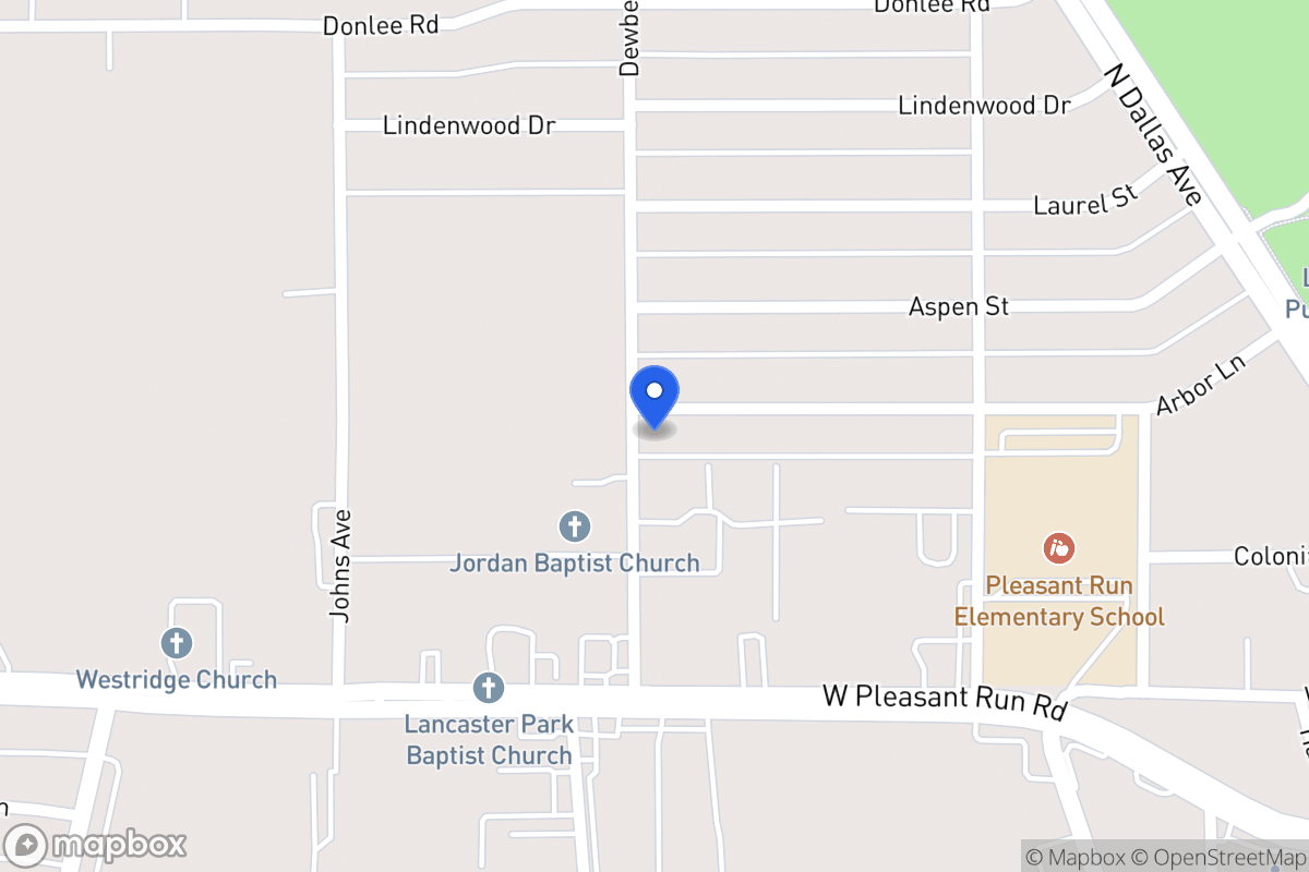 Map of 632 Arbor Ln