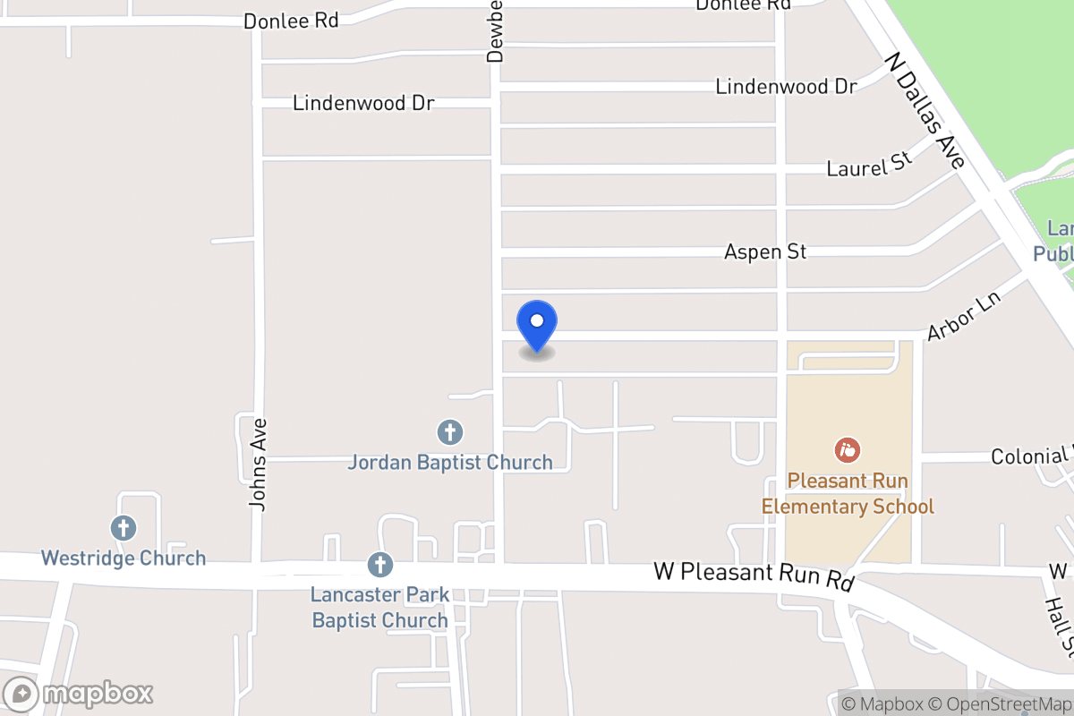 Map of 626 Arbor Ln