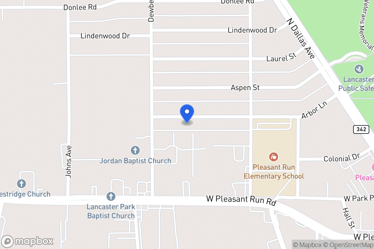 Map of 608 Arbor Ln