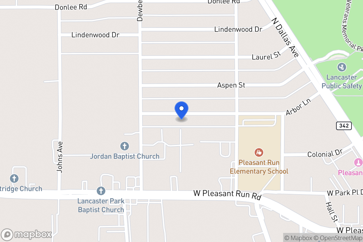 Map of 602 Arbor Ln