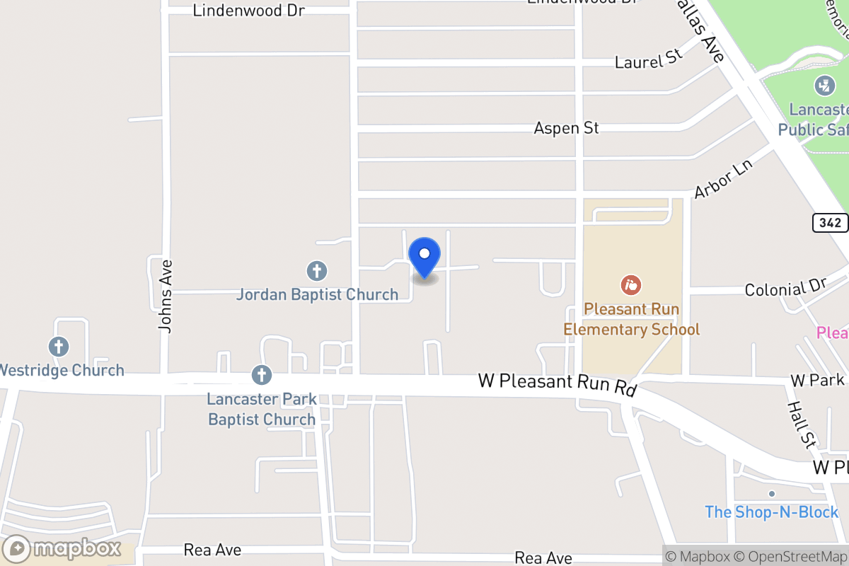 Map of 1508 Dewberry Dr