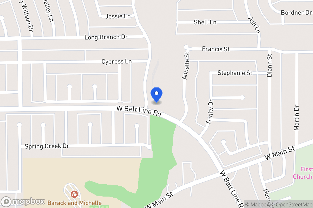 Map of 500 Quail Hollow Dr
